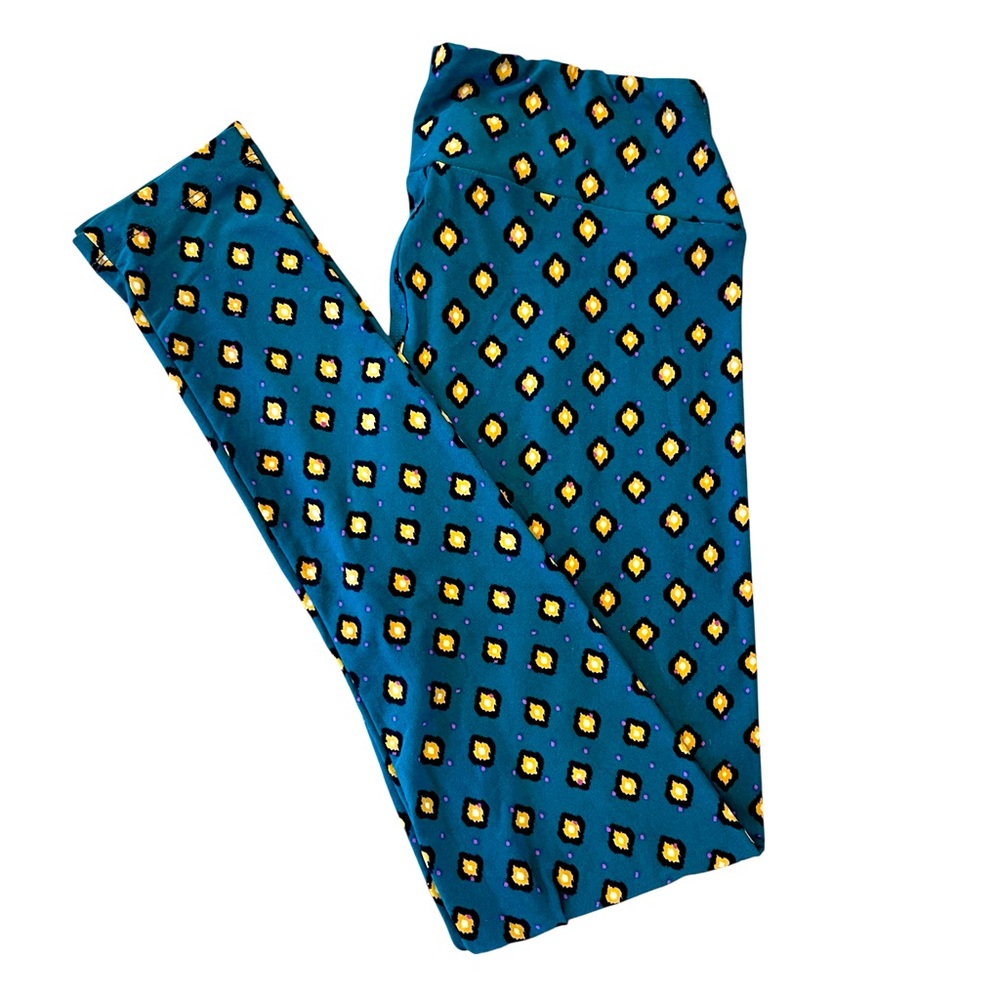 LuLaRoe Leggings - Size OS - Teal